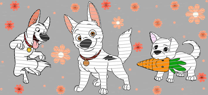 16oz Disney style-D-459